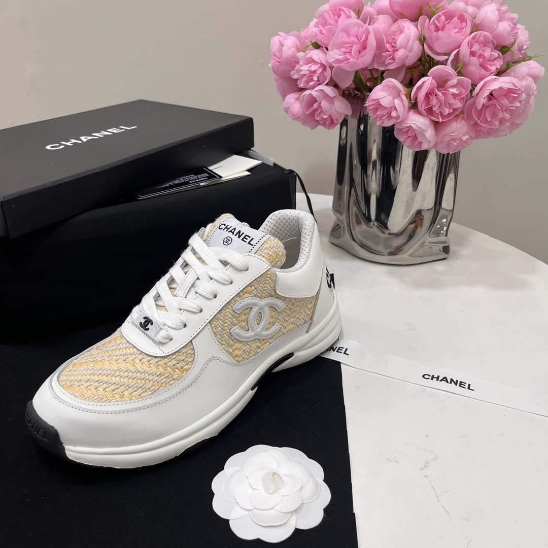 Chanel G39066  Men Women's Panda casual Trainer Sneaker C91202 - Sneaker Replica Workshop