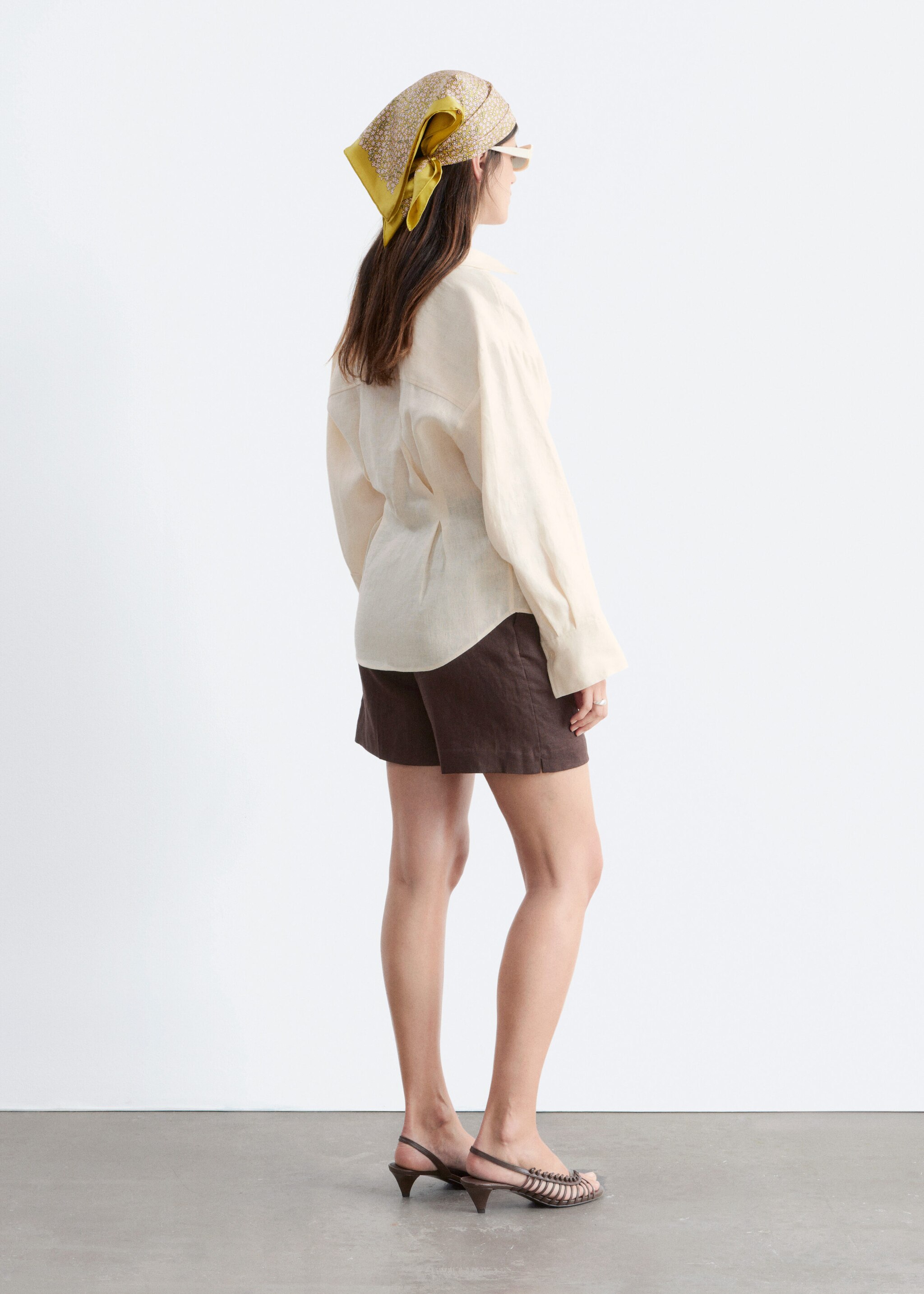 & Other Stories PRINTED SILK SCARF
