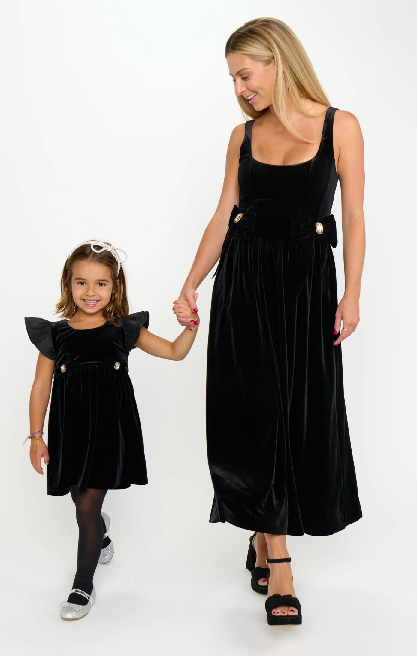 The Paris Dress ~ Black Velvet
