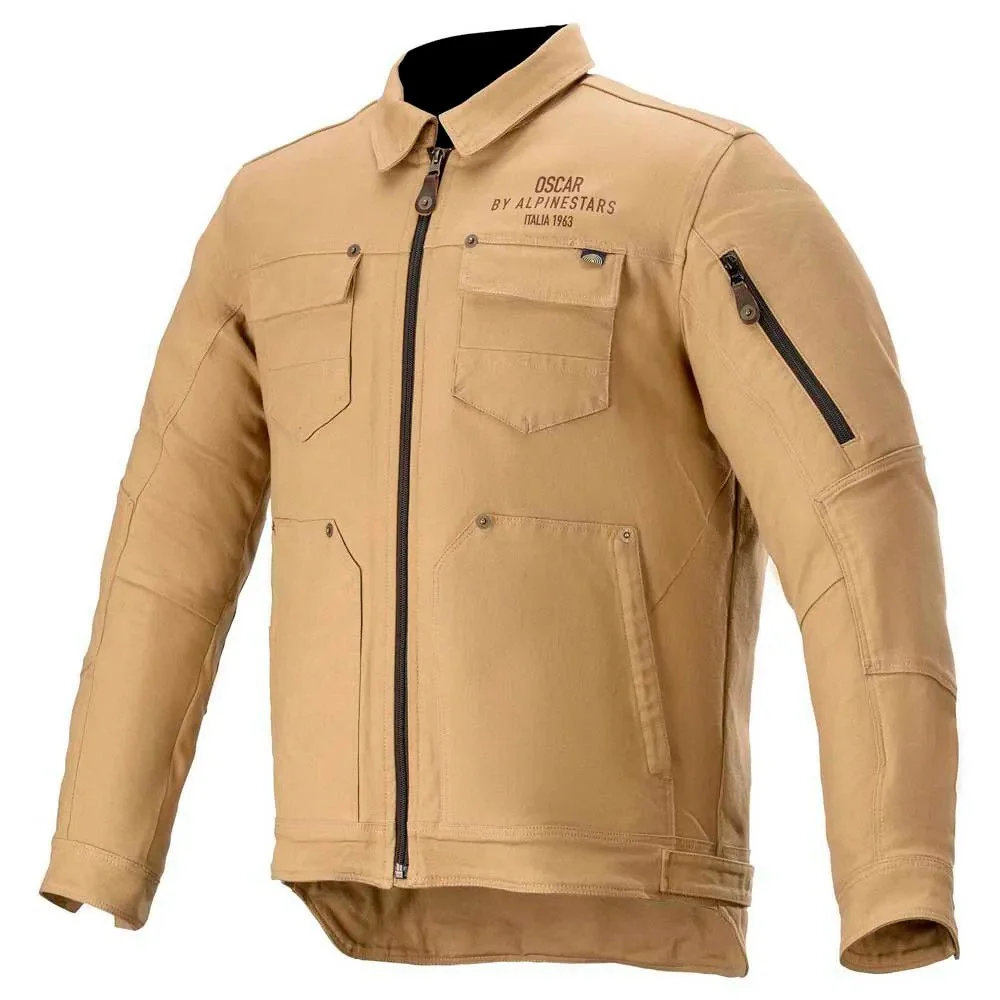 CHAQUETA ALPINESTARS TRUCKER CAQUI