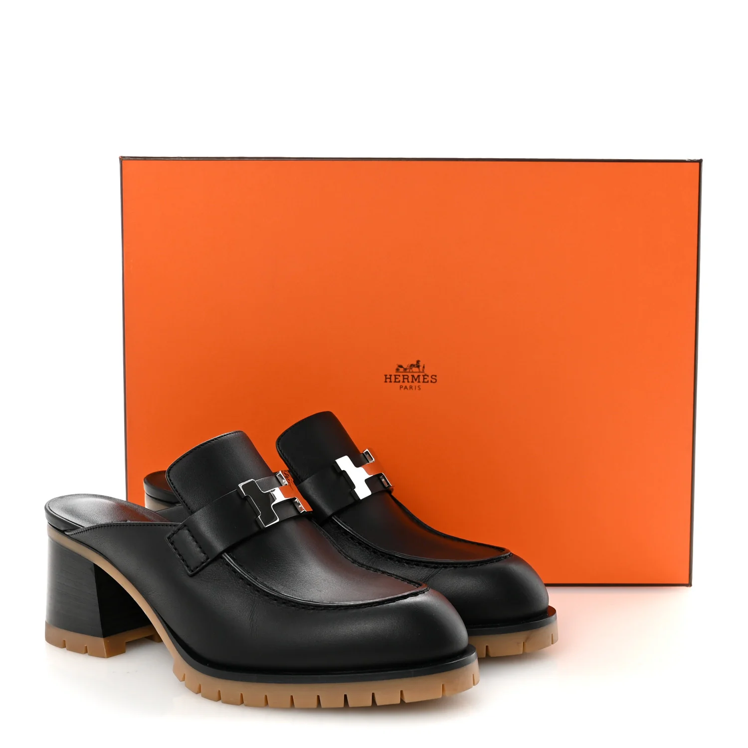 Calfskin Womens Flore 60 Mules 36 Black - Top Club