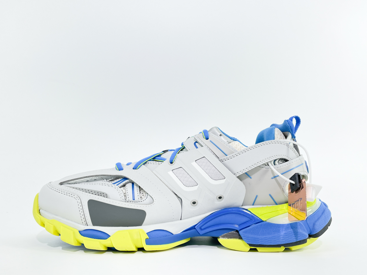 BALENCIAGA TRACK SNEAKER  GREY BLUE  REPLICA - Sneaker Replica Workshop