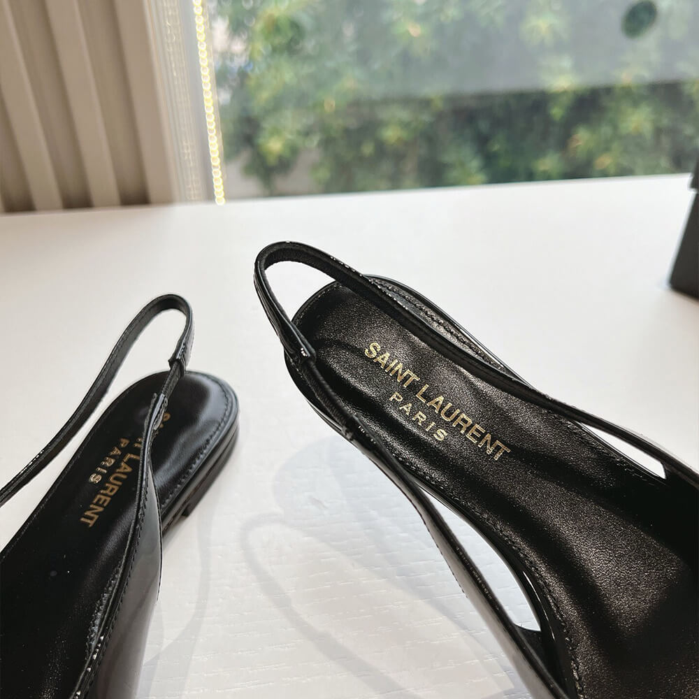 YSL Pointed Toe Slingback - Top Club