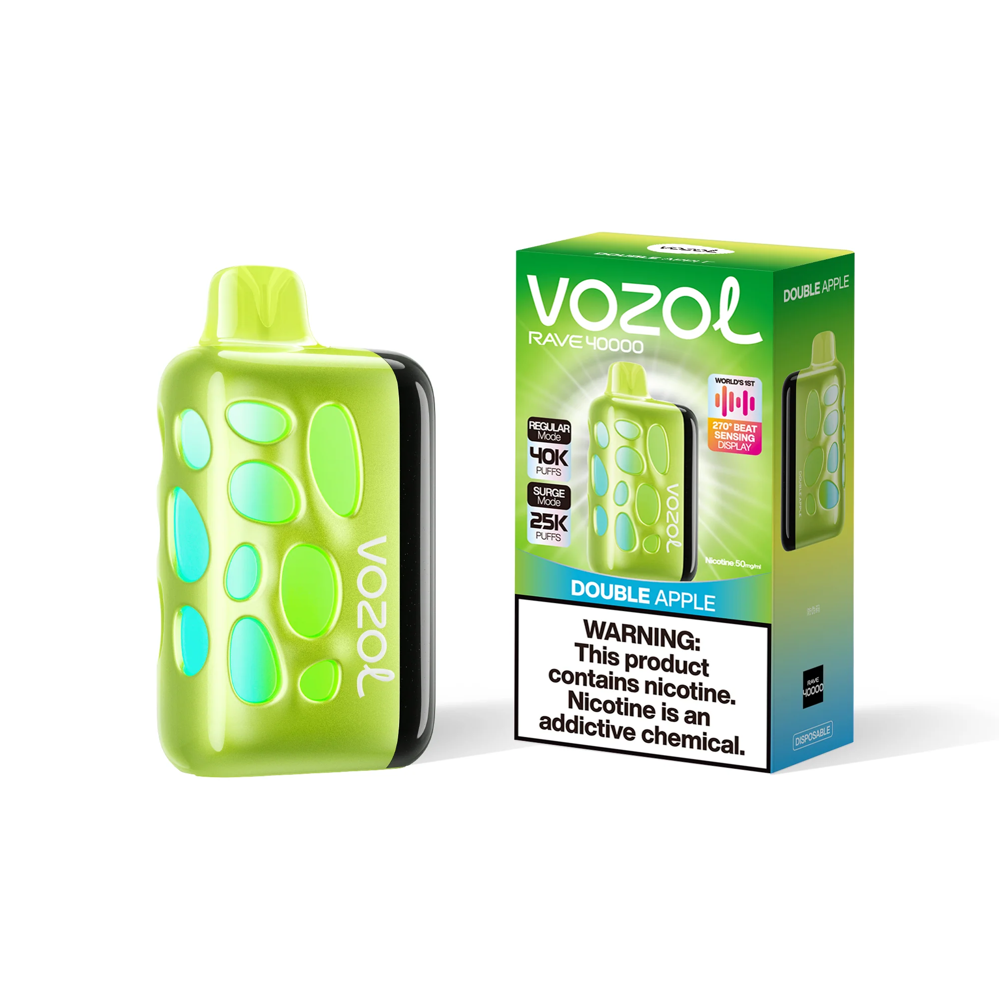 VOZOL RAVE 40K Disposable Vape (All Flavours)