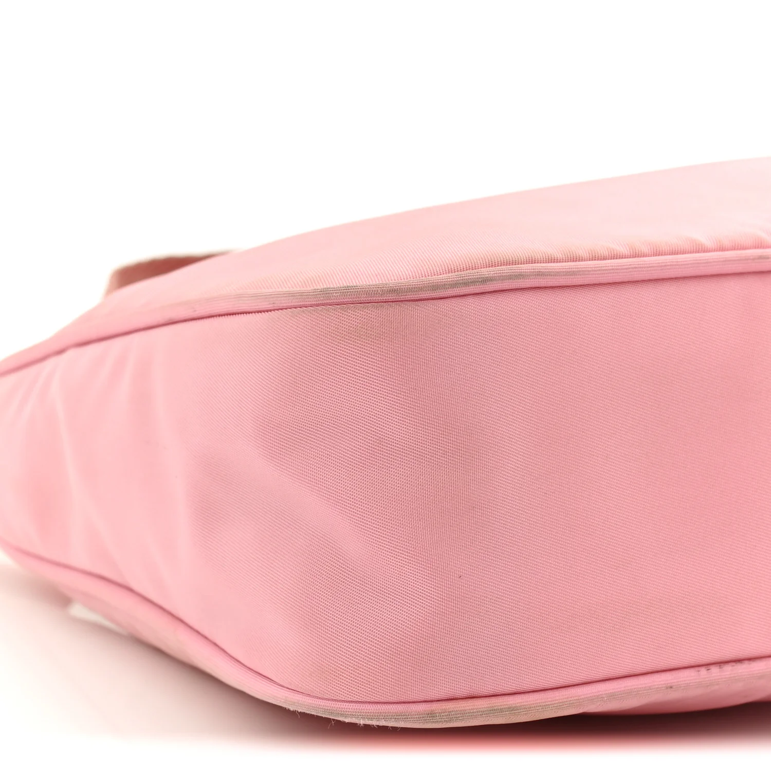 Tessuto Nylon Saffiano Mini Re-Edition 2000 Bag Rosa - Top Club