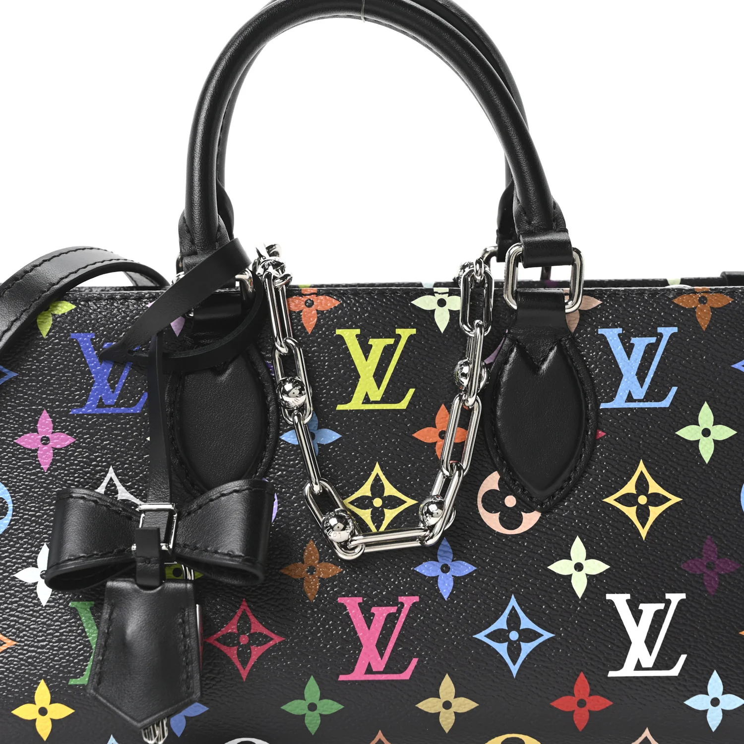 LV X TM Monogram Multicolor OnTheGo East West Black - Top Club