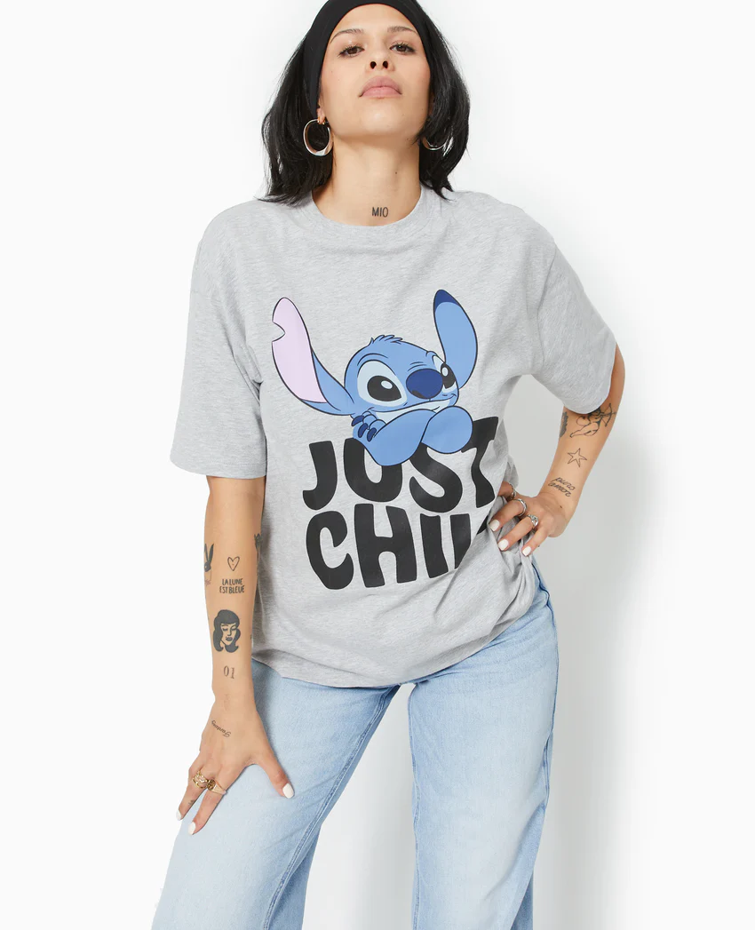 Pimkie T-shirt oversize STITCH