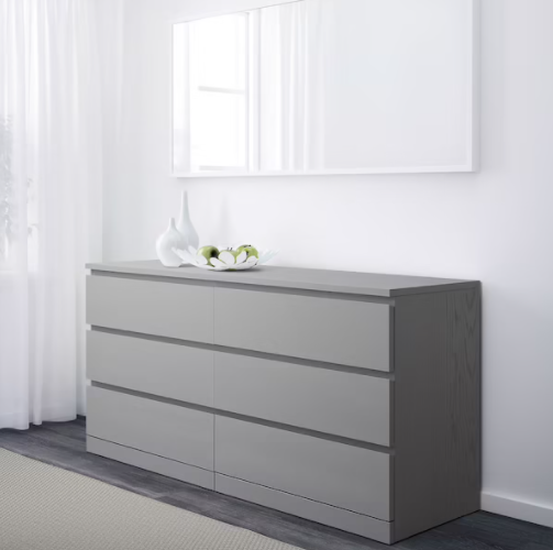 MALM 6-drawer dresser(LIMITED QUANTITIES WHILE SUPPLIES LAST)