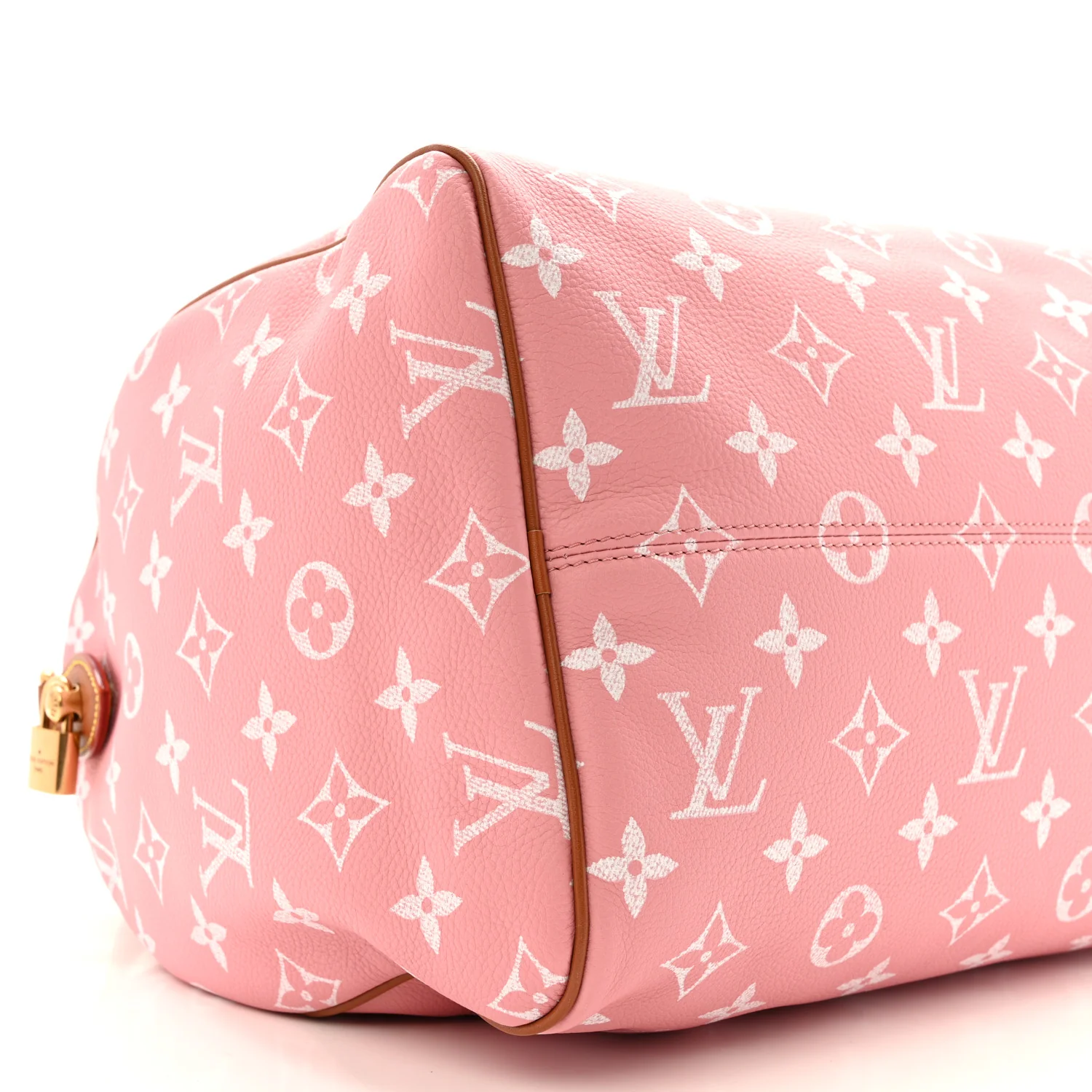Calfskin Monogram Speedy P9 Bandouliere 40 Pink Sakura - Top Club