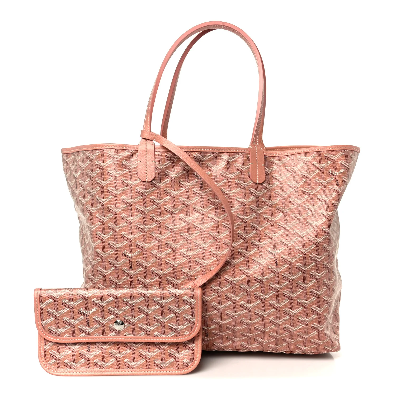 Iridescent Goyardine Saint Louis PM Pearly Coral - Top Club