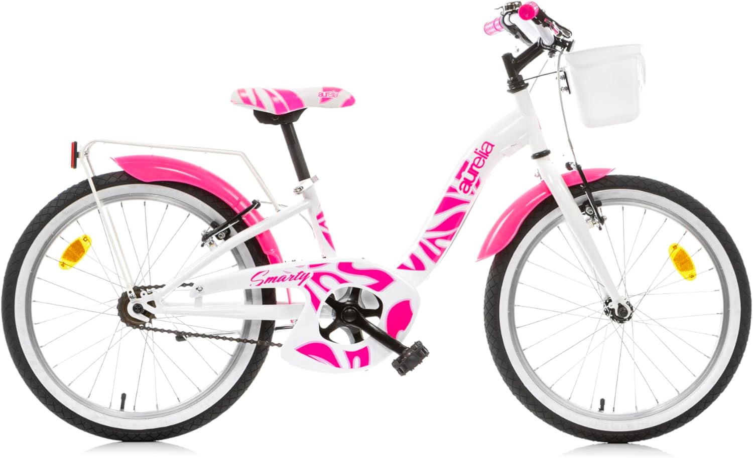 Dino Bikes Bicicletta Bambina Aurelia Smarty 20 Pollici Bianca
