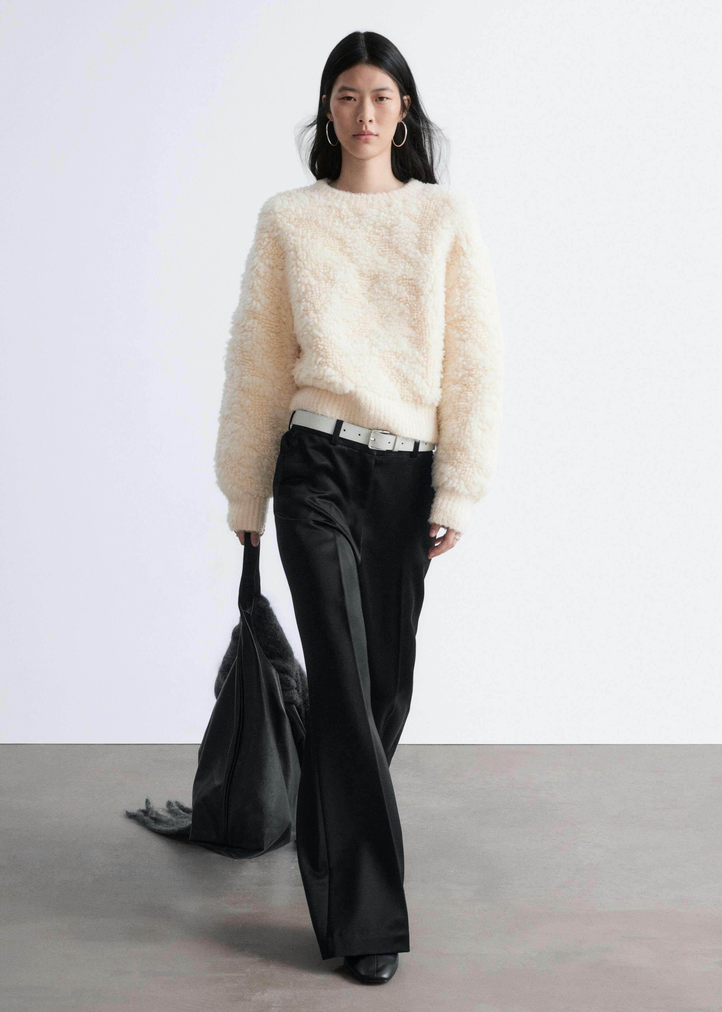 & Other Stories PILE-KNIT JUMPER