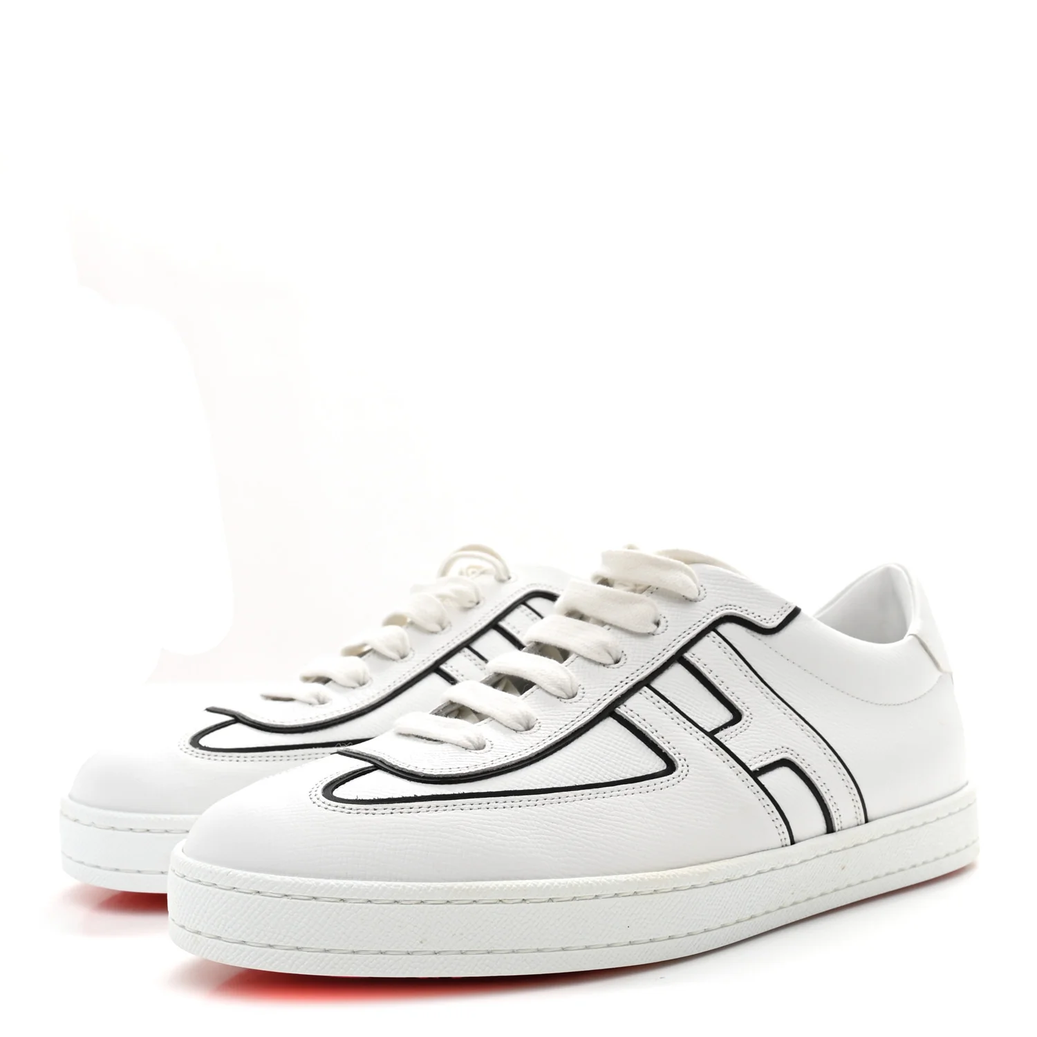 Epsom Mens Boomerang Sneakers 42 White Black - Top Club