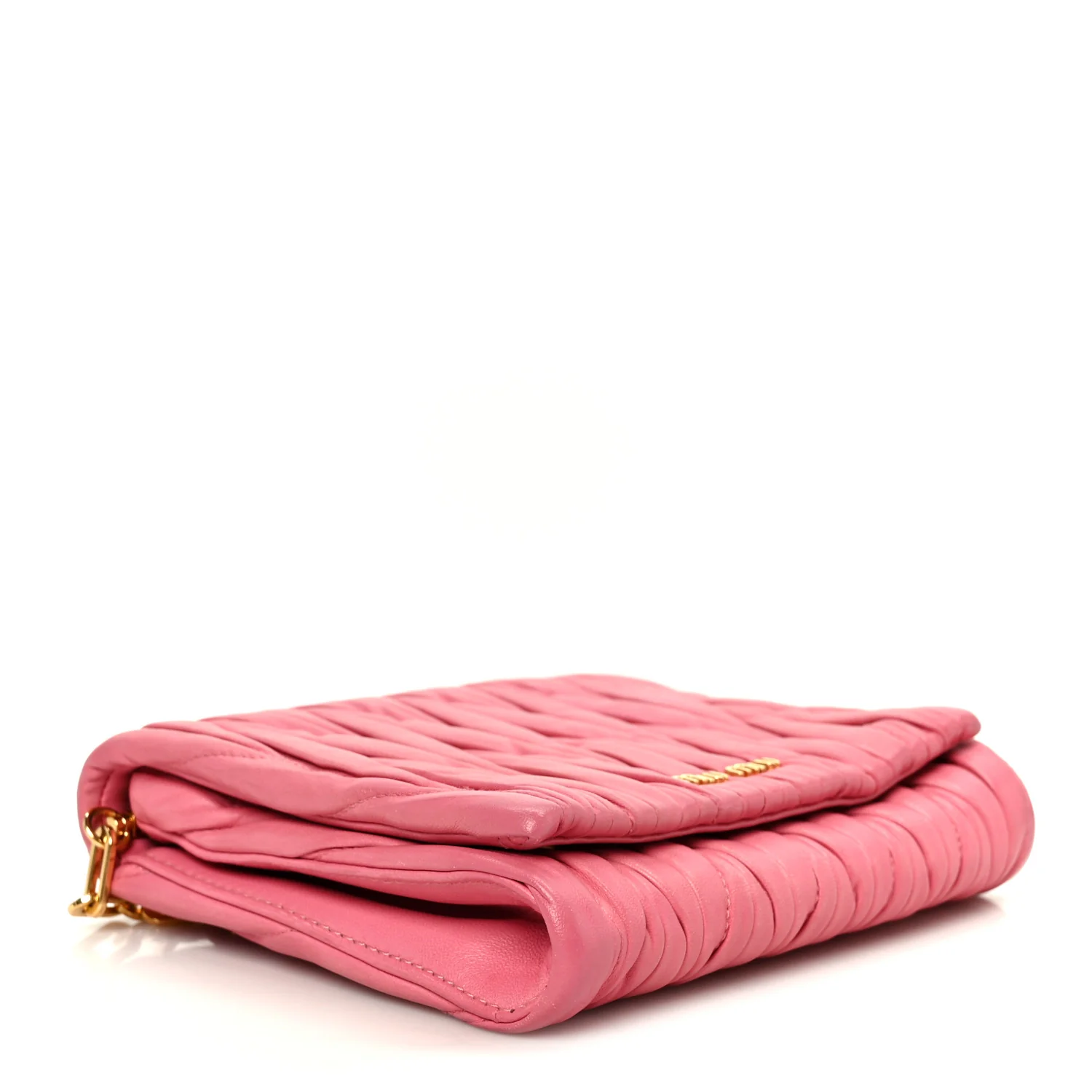 Nappa Matelasse Chain Crossbody Geranio - Top Club