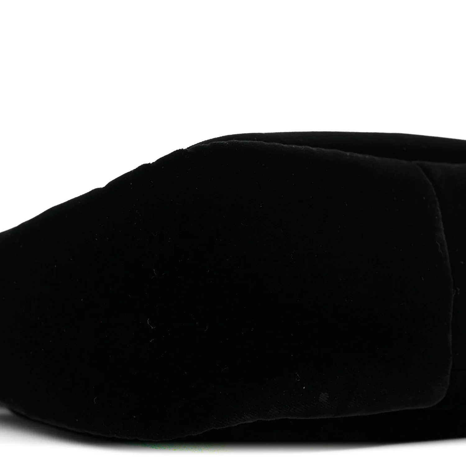 Padded Velvet Mini Bag Black - Top Club