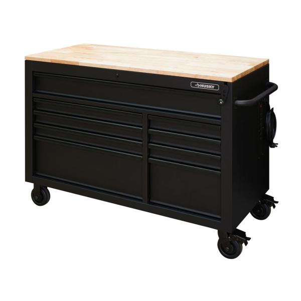 Do you think you have 52. W 9-DRAWER, DEEP TOOL CHEST MOBILE WORKBENCH IN MATTE BLACK WITH ADJUSTABLE-HEIGHT HARDWOOD TOP