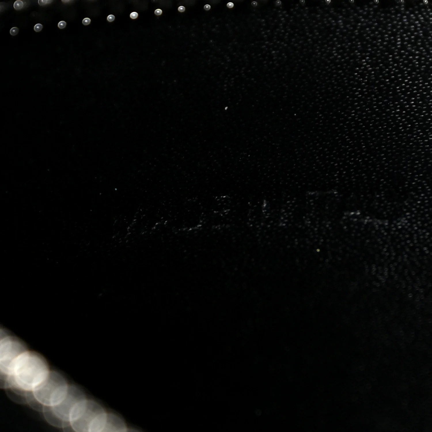 Shiny Calfskin Logo Crocodile Embossed XXS Everyday Tote  Black - Top Club