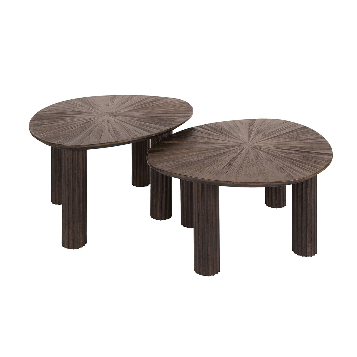 Salontafel Kib Duo Driehoekig Set