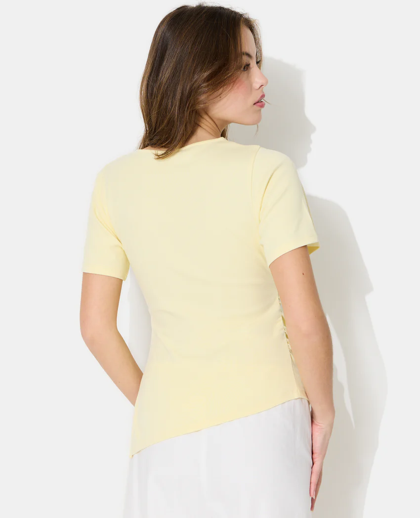 Pimkie T-shirt asymétrique avec fronces
