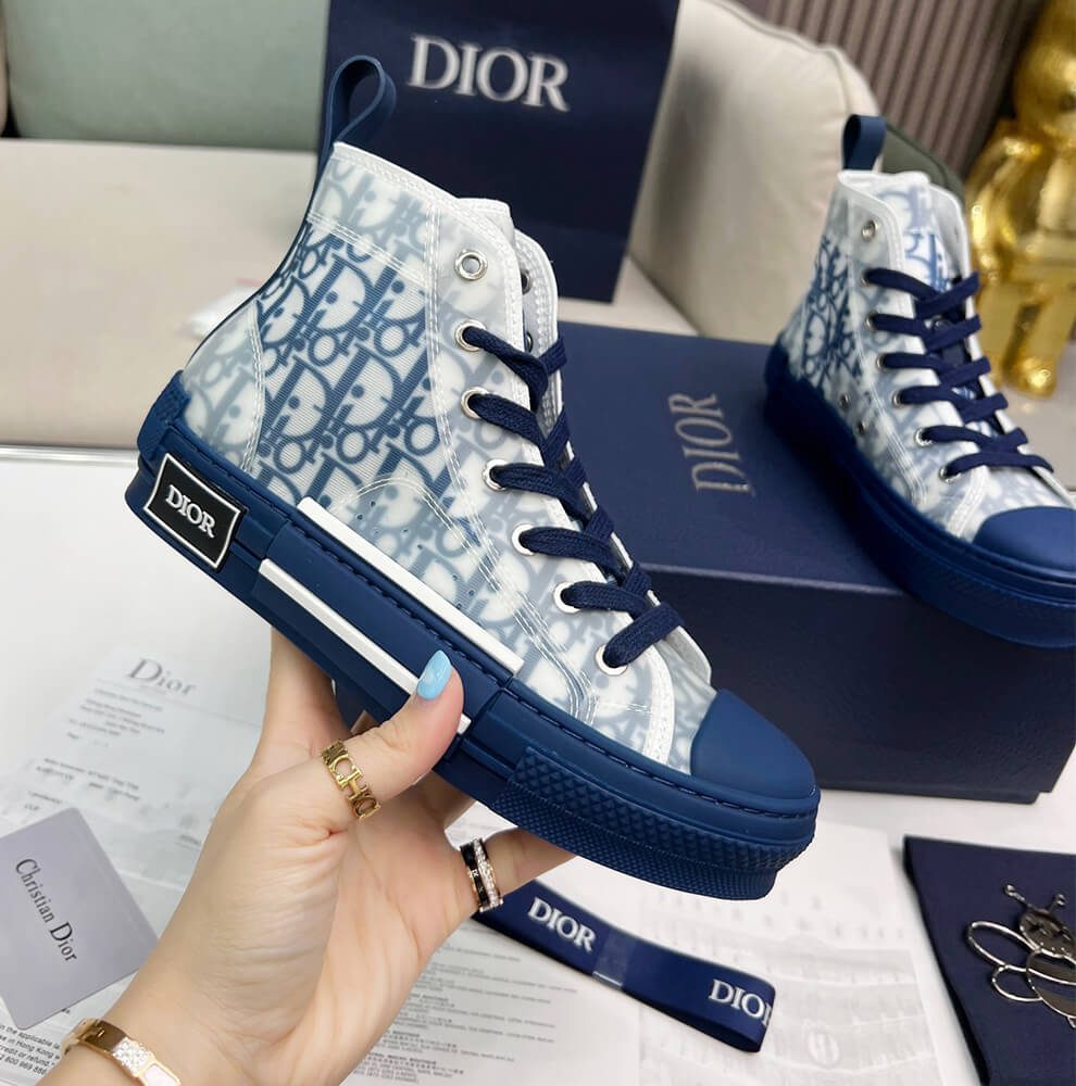 DIOR B23 High-Top Sneakers Dior Oblique - Top Club