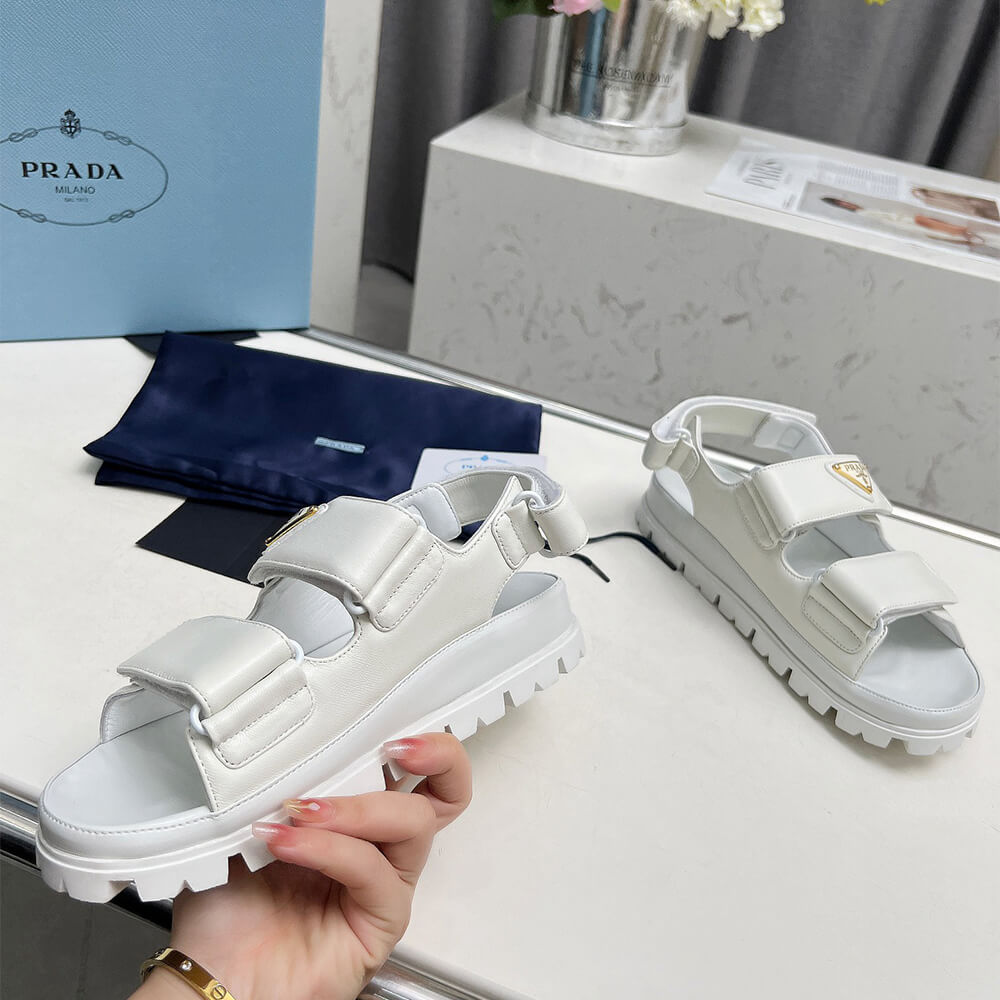PRADA Nappa leather sandals - Top Club