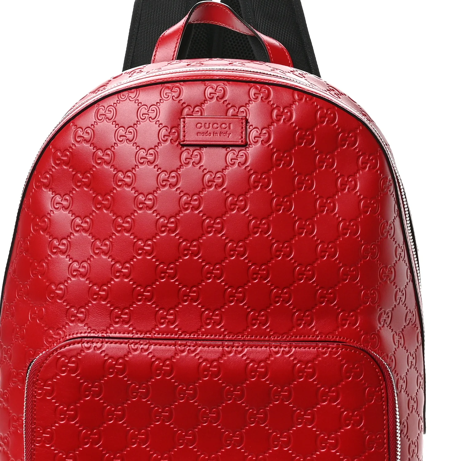 Guccissima Signature Day Backpack Hibiscus Red - Top Club