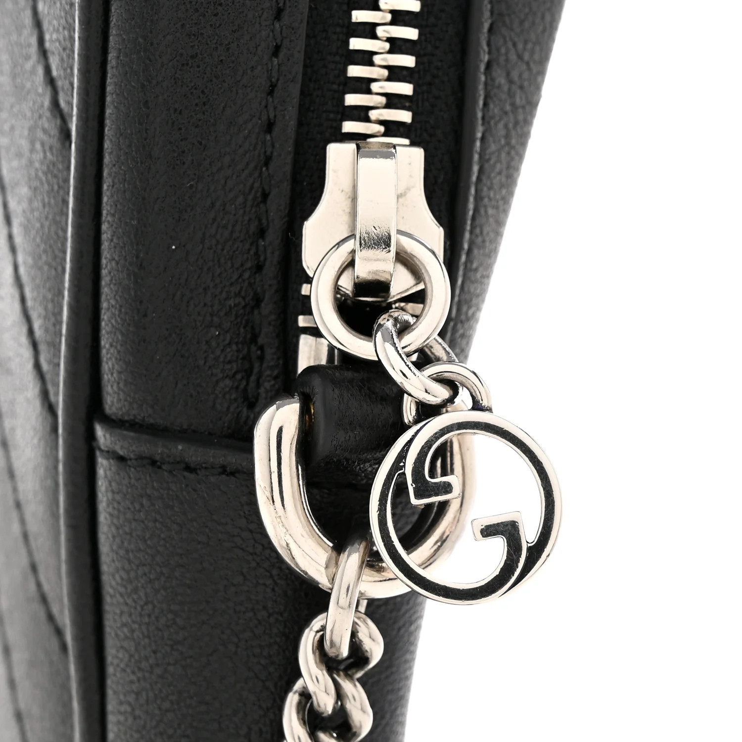Sakai Be Green Calfskin Diagonal Stitched Mini Blondie Vertical Shoulder Bag Black - Top Club