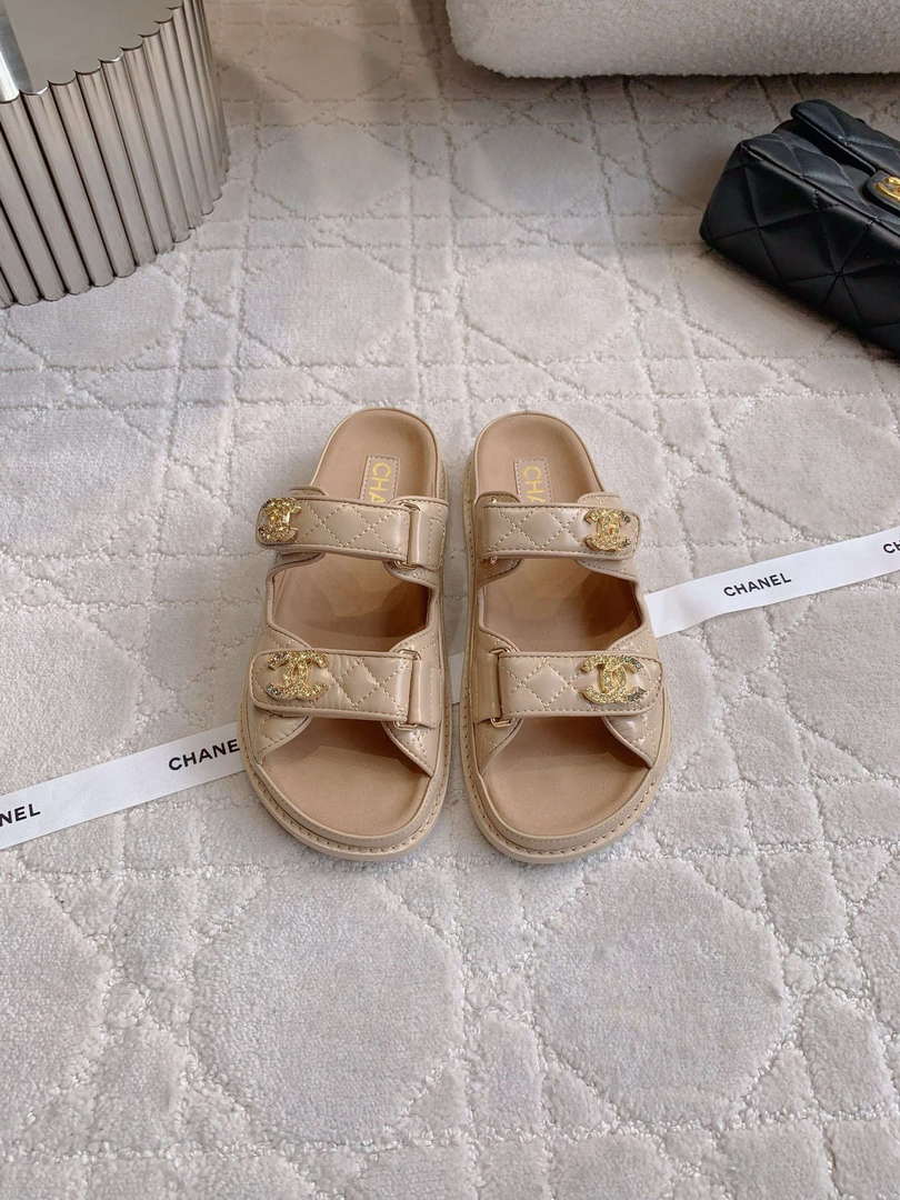 Chanel Women's Velcro Sandals Fashion Shoes C93424 - Sneaker Replica Workshop