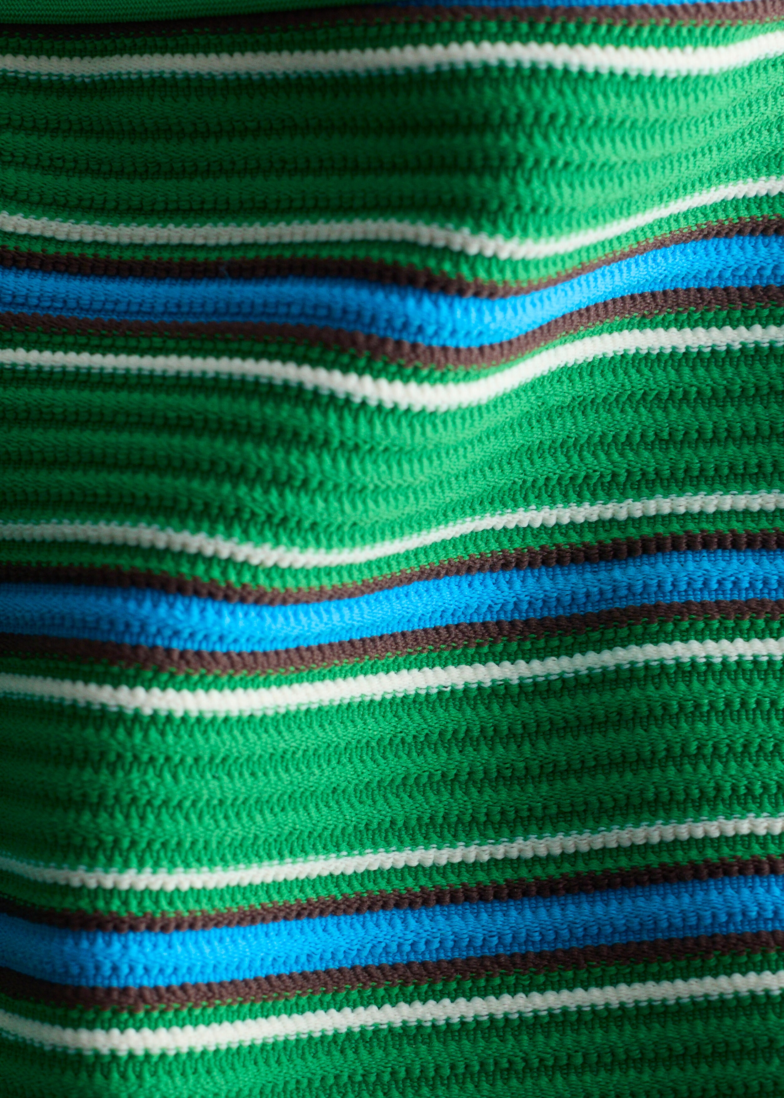 & Other Stories STRIPED BIKINI TOP