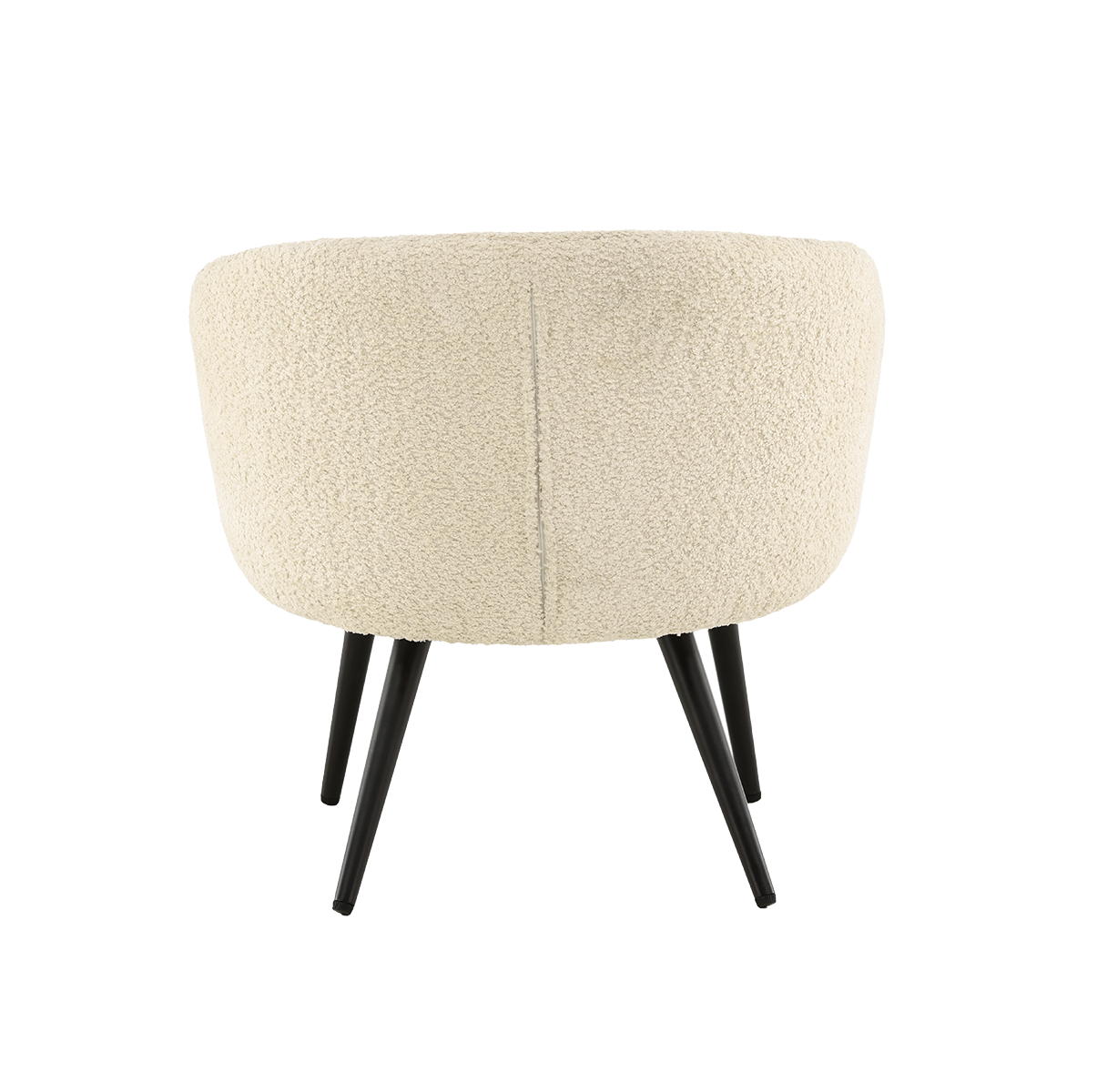 Kinderfauteuil Annika Teddystof Gebroken wit