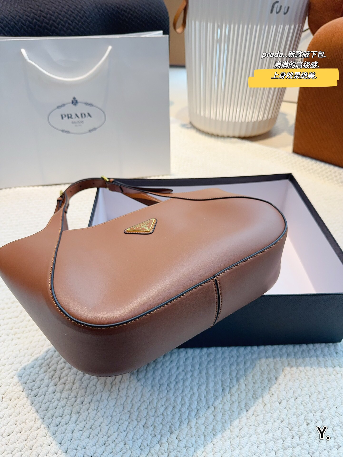 Pra new arrival hobo bag size: 27*7*19cm - Top Club