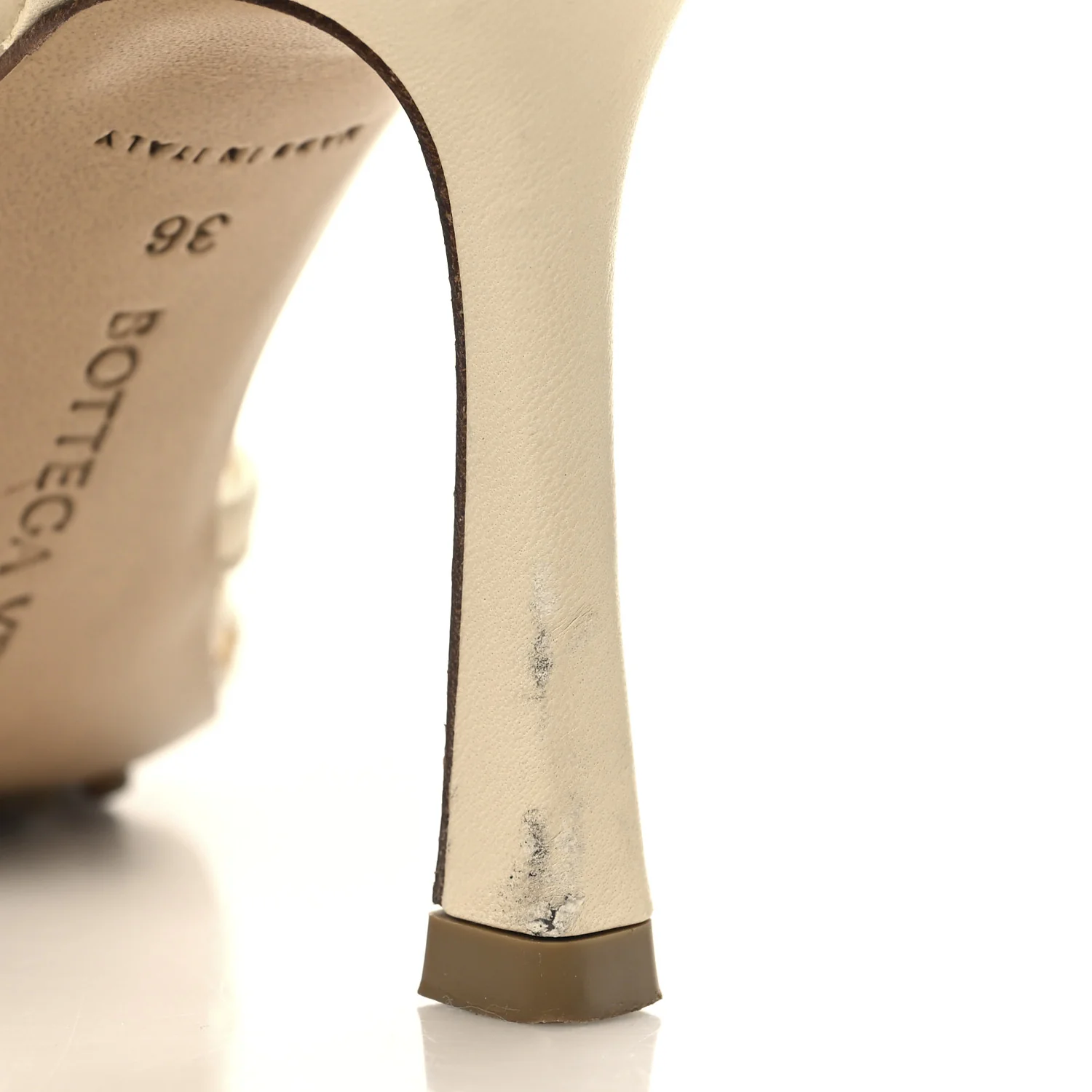 Mesh Nappa Stretch Ankle Tie Sandals 36 Toile - Top Club
