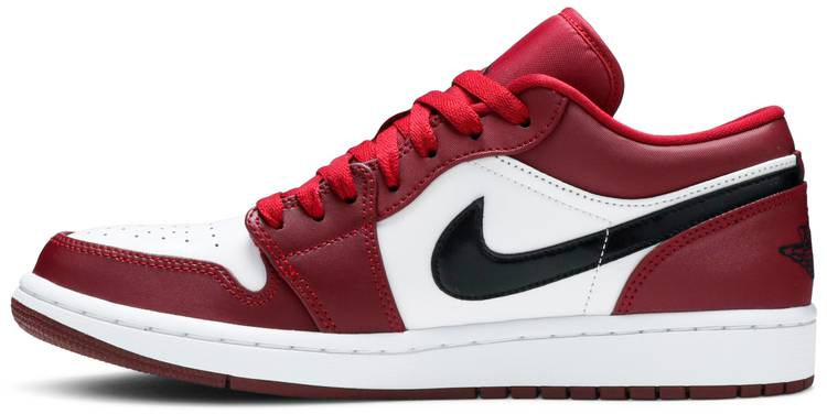 Air Jordan 1 Low  Noble Red  553558-604 - Sneaker Replica Workshop