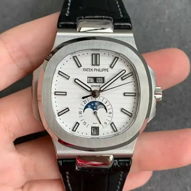 Patek Philippe Nautilus 5726 / 1A-010 GR Factory Black Strap