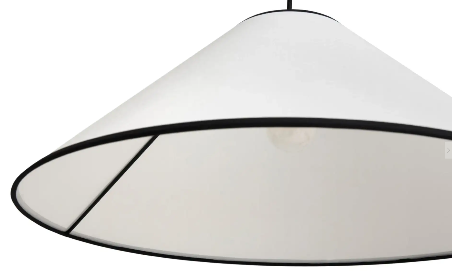 Hanglamp Ava Cone 500 white