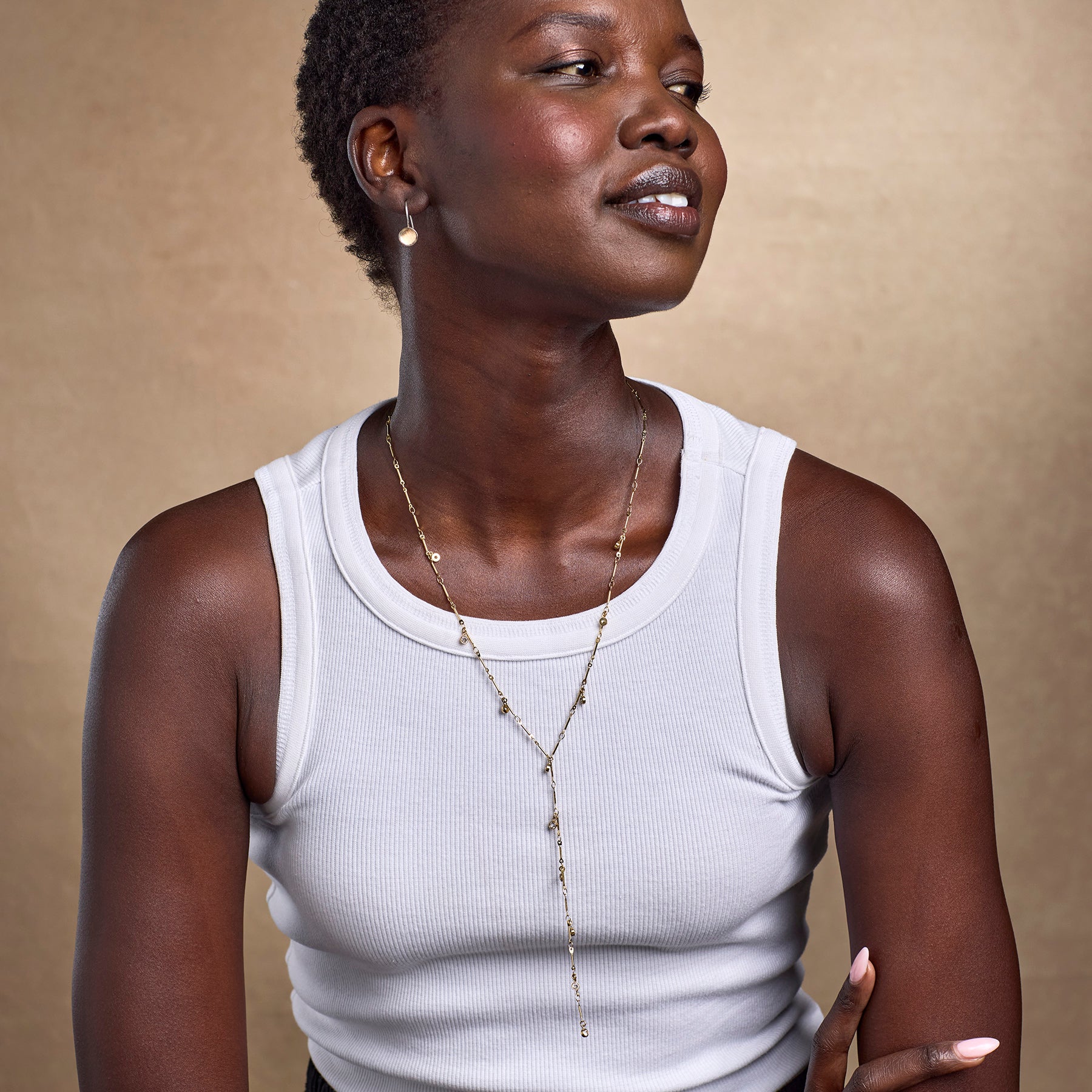 Minou Lariat Necklace - Sundance Living