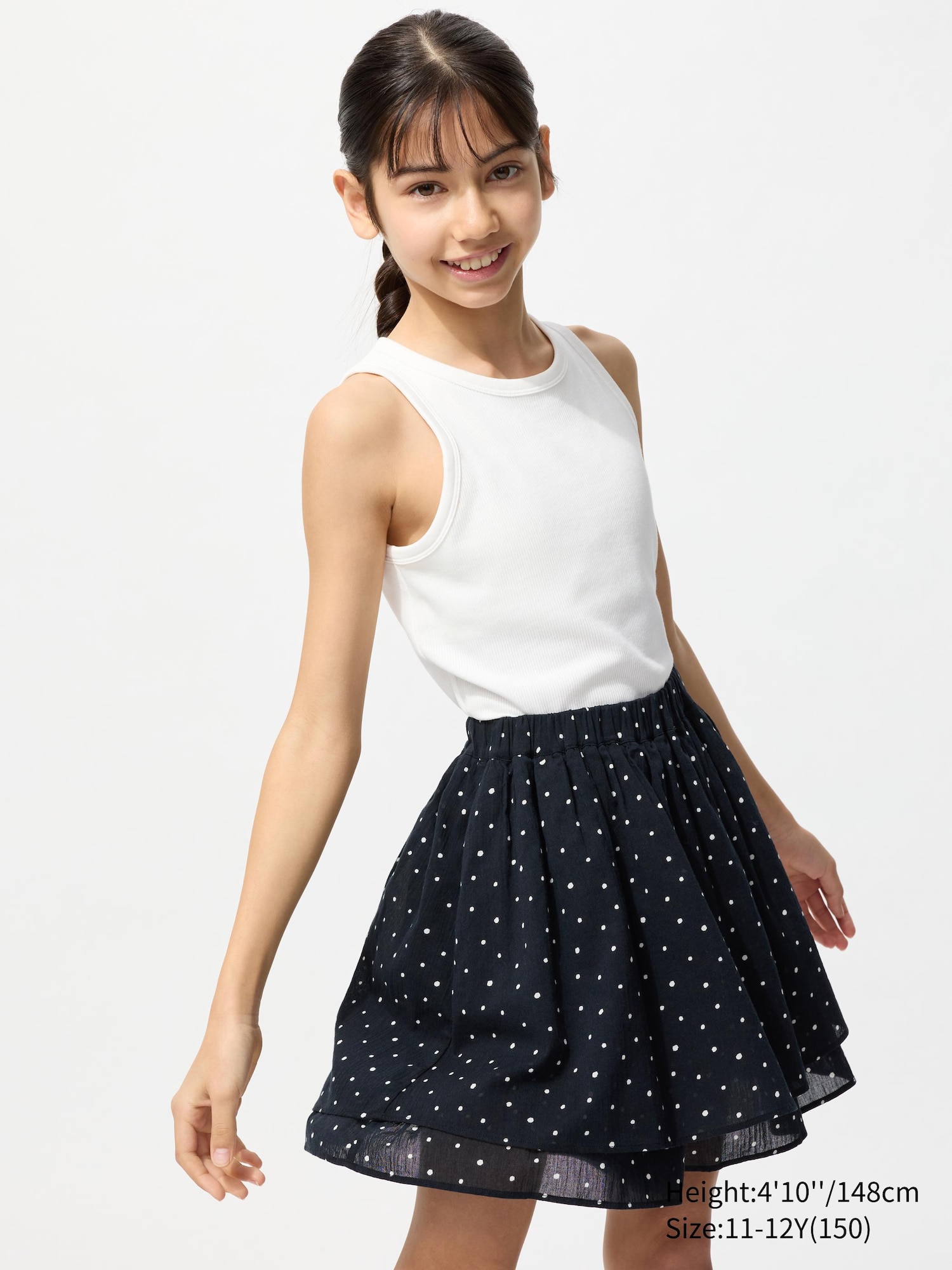 GIRLS Ribbed Cropped BRA TOP