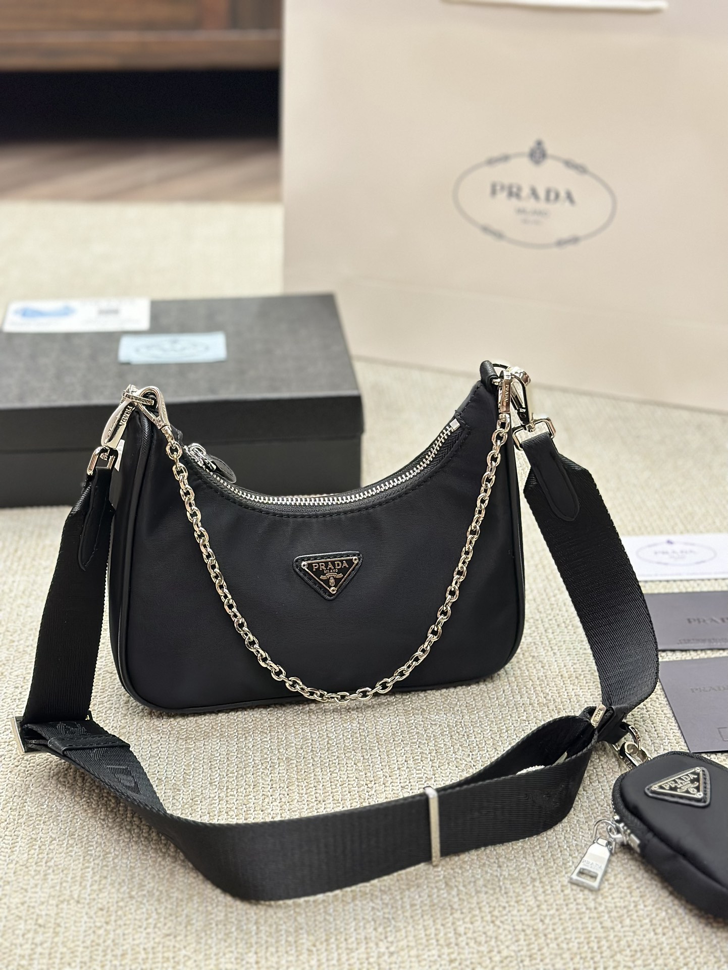 Pra hobo  new arrival bag size : 22 * 16cm - Top Club