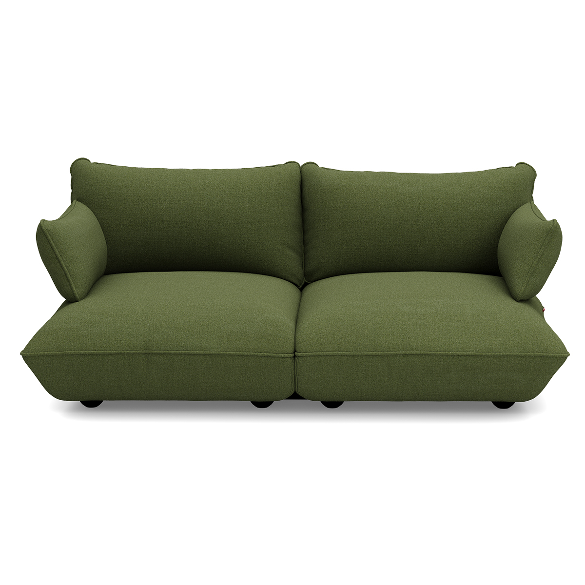 2-zitsbank Sumo boucle recycled leaf green