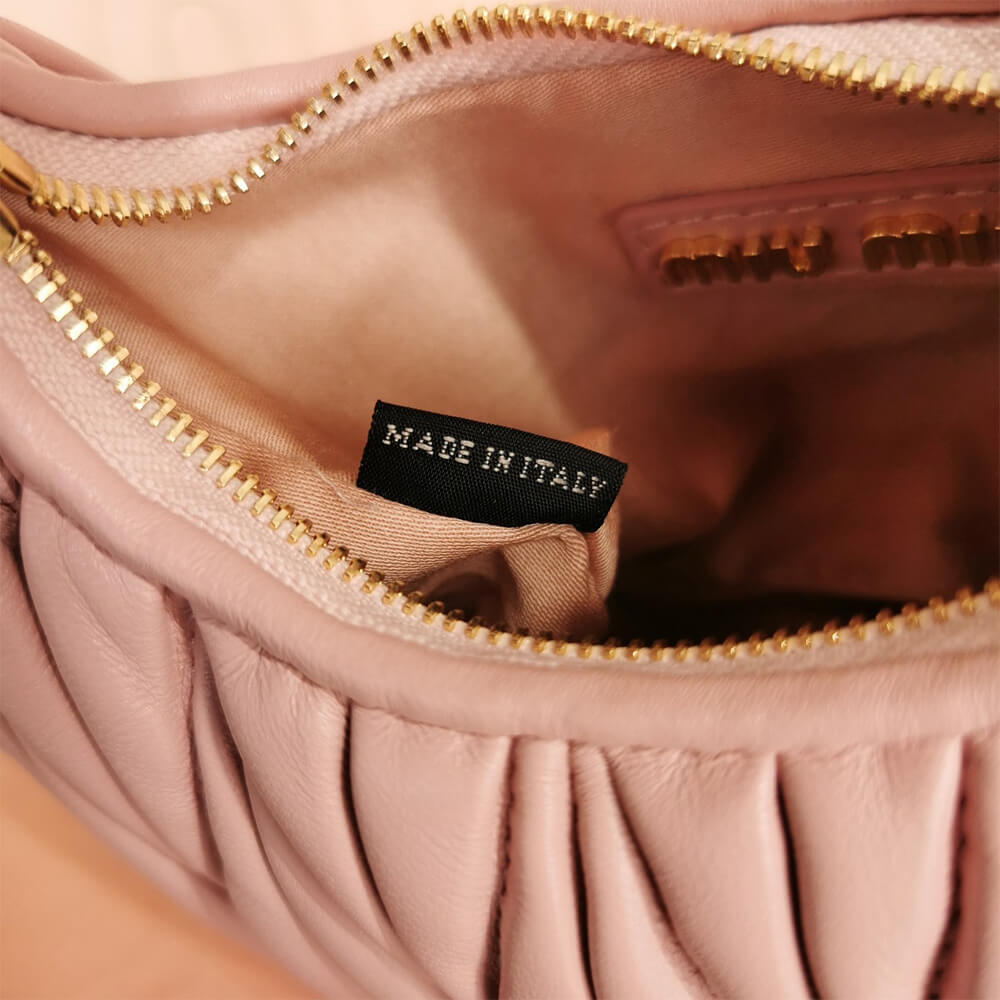 Mini Wander matelasse nappa leather hobo bag(high-end grade) - Top Club