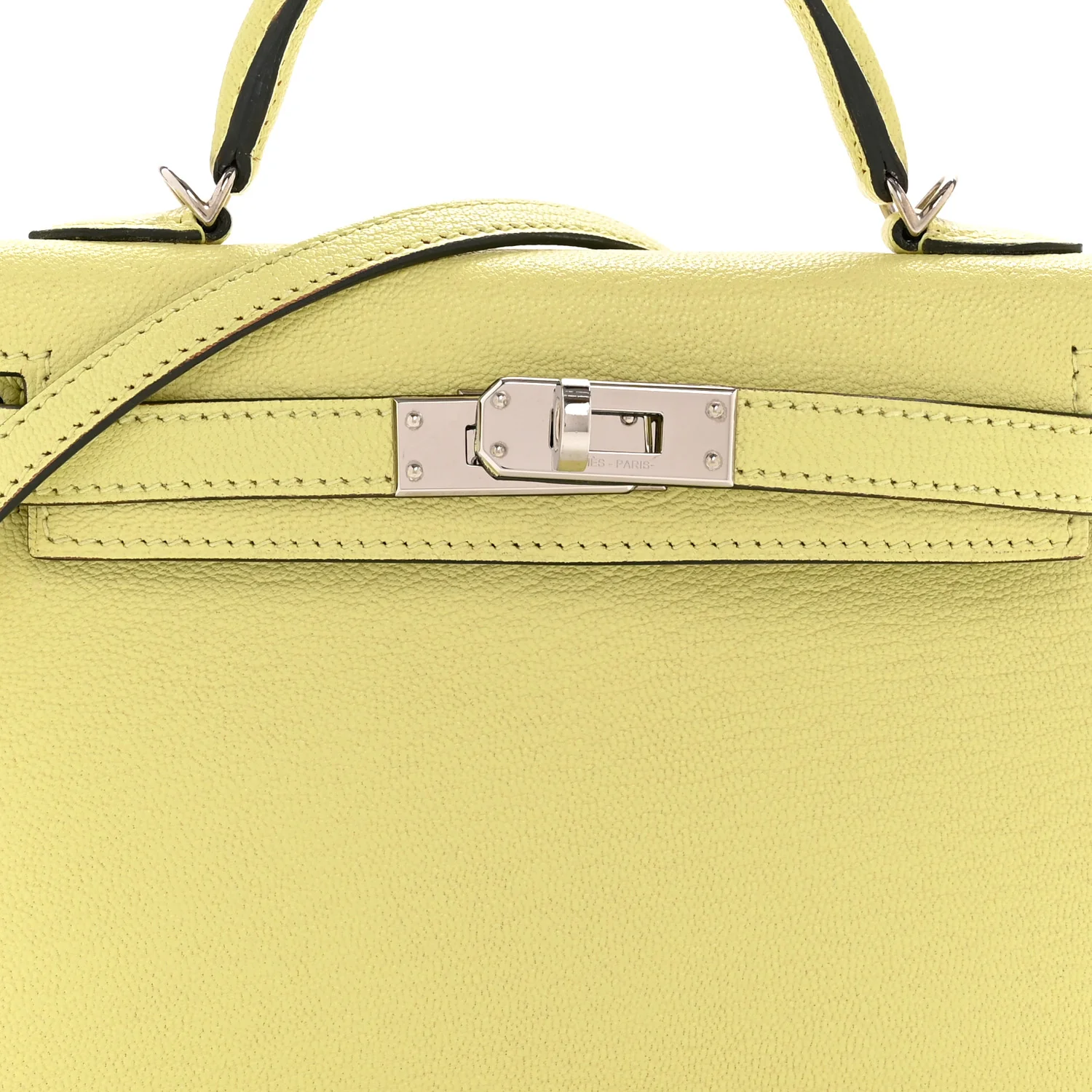 Chevre Mysore Mini Kelly Sellier 20 Jaune Bourgeon - Top Club