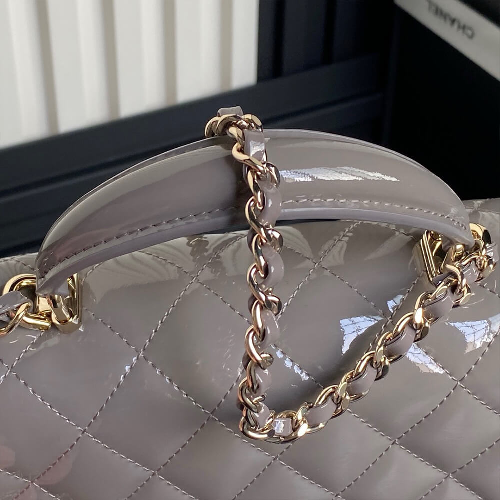 CHANEL Mini Classic Handbag With Top Handle - Top Club