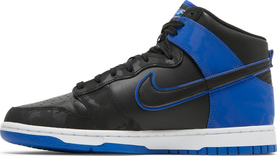 Dunk High SE  Hyper Royal Camo  DD3359-001 - Sneaker Replica Workshop