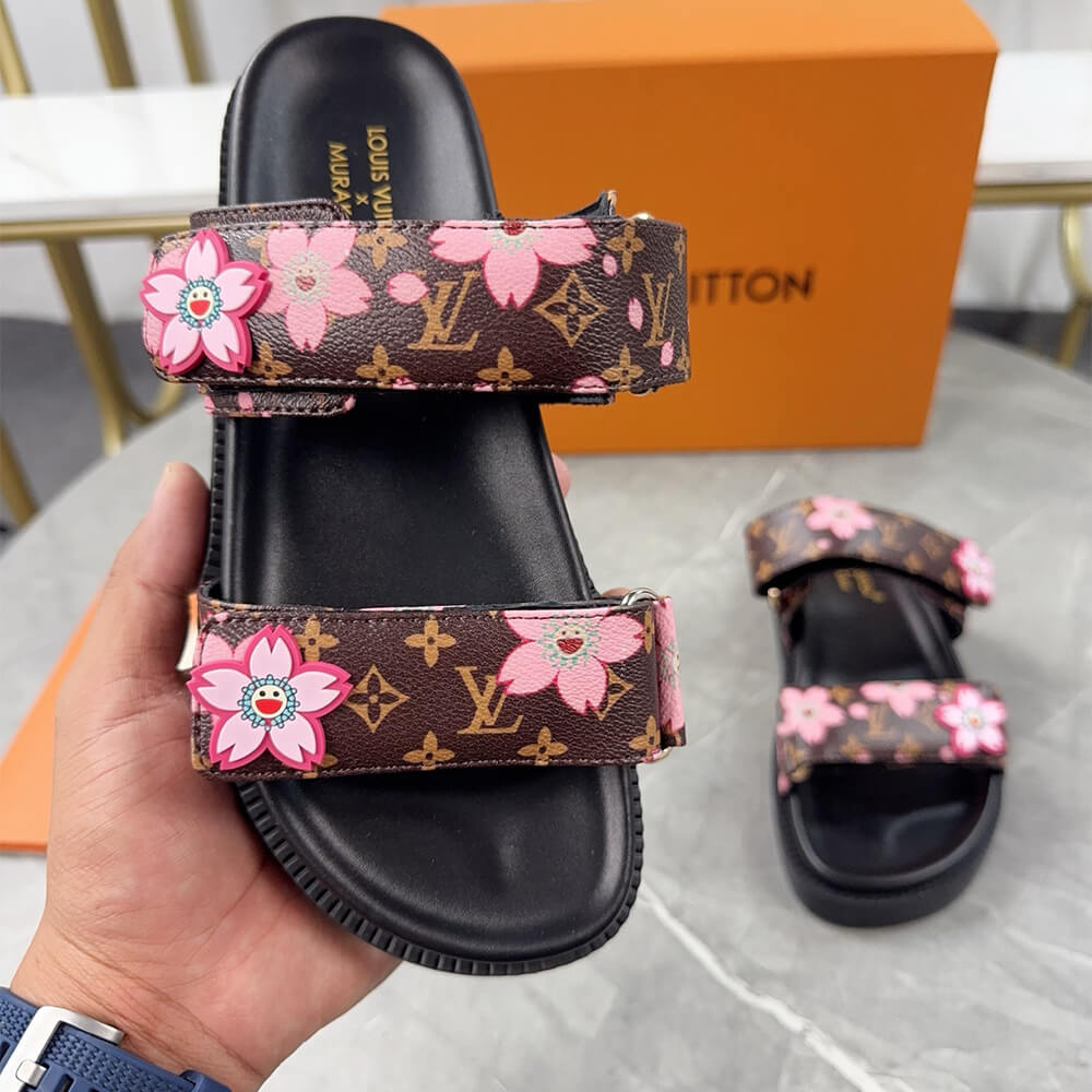 LV x TM LV Sunset Flat Comfort Mule - Top Club