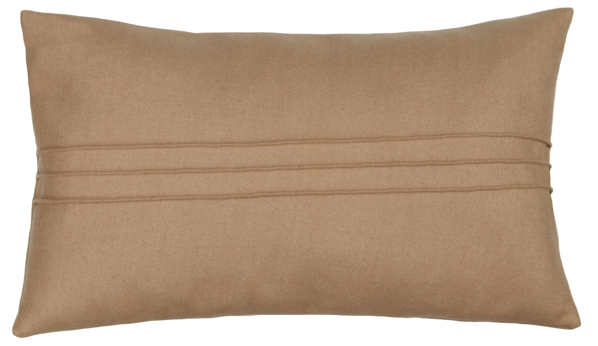 kussen 3 streep l. camel  54x32
