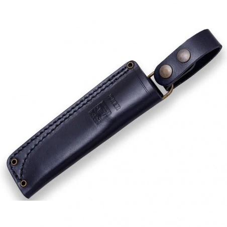 Joker Ember Scandi Micarta Canvas Negra - Cuchillo de supervivencia y buschcraft