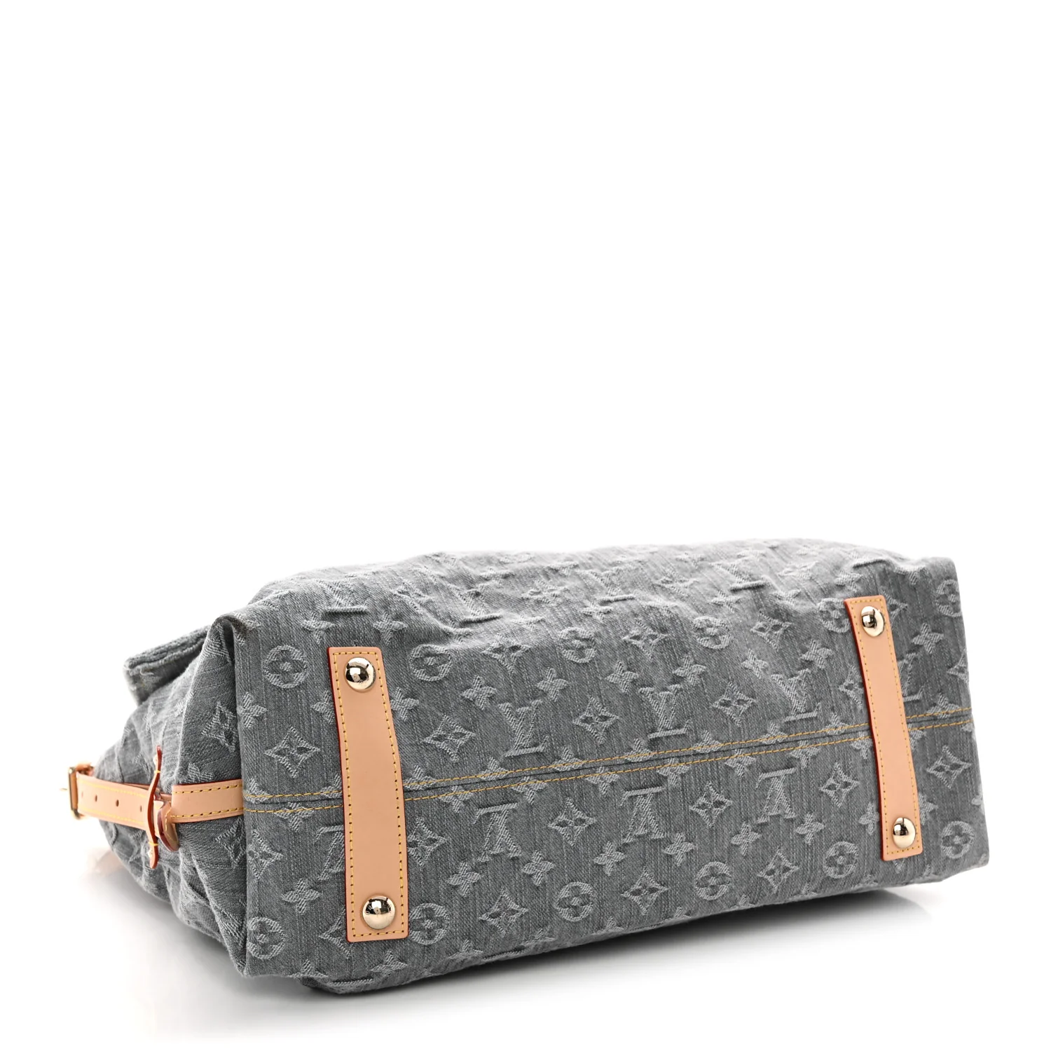 Monogram Denim CarryAll MM Washed Grey - Top Club