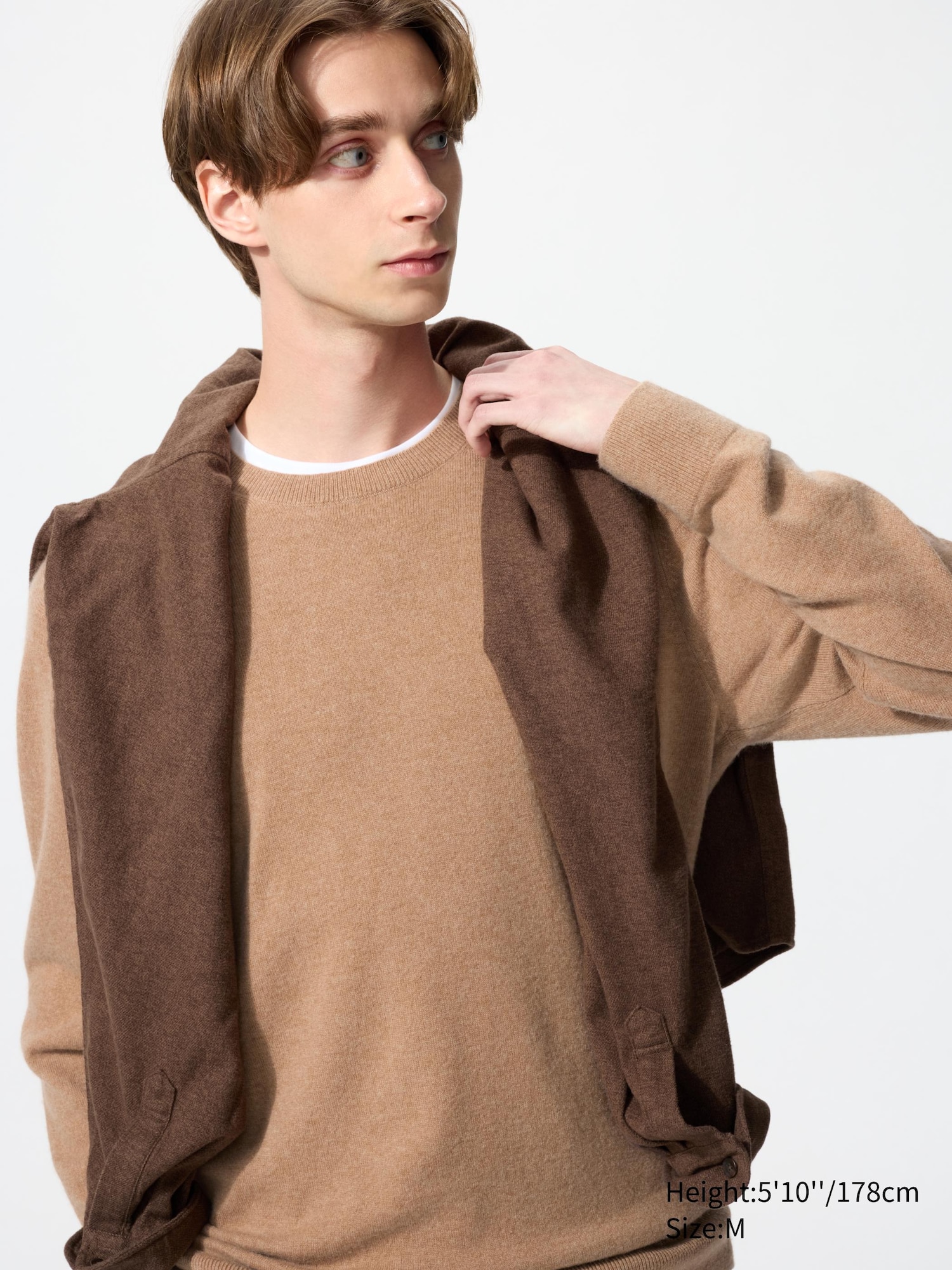 100% Cashmere Crew Neck Sweater
