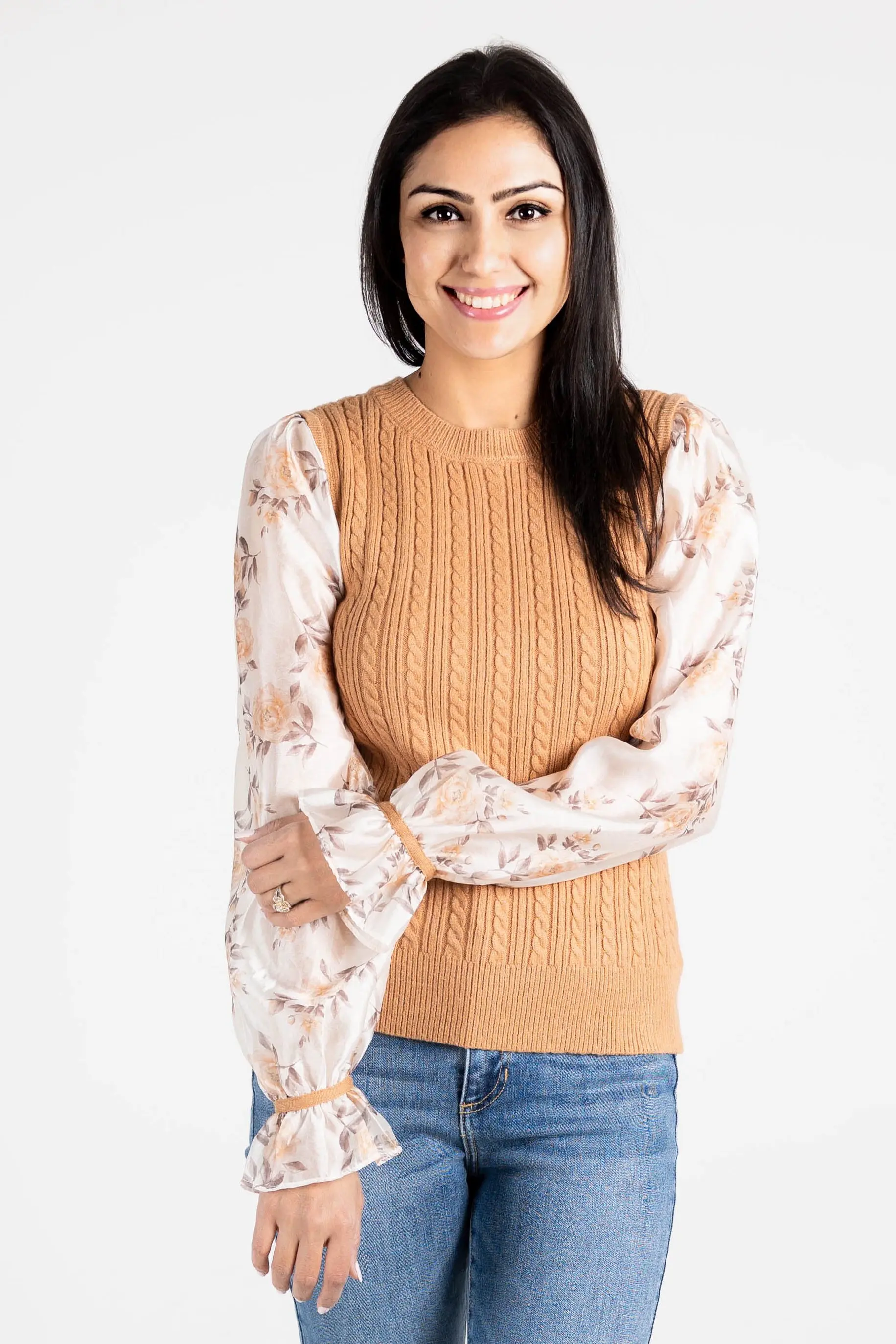 Wanna Be With You Knit Sweater Top - ALJEGJ