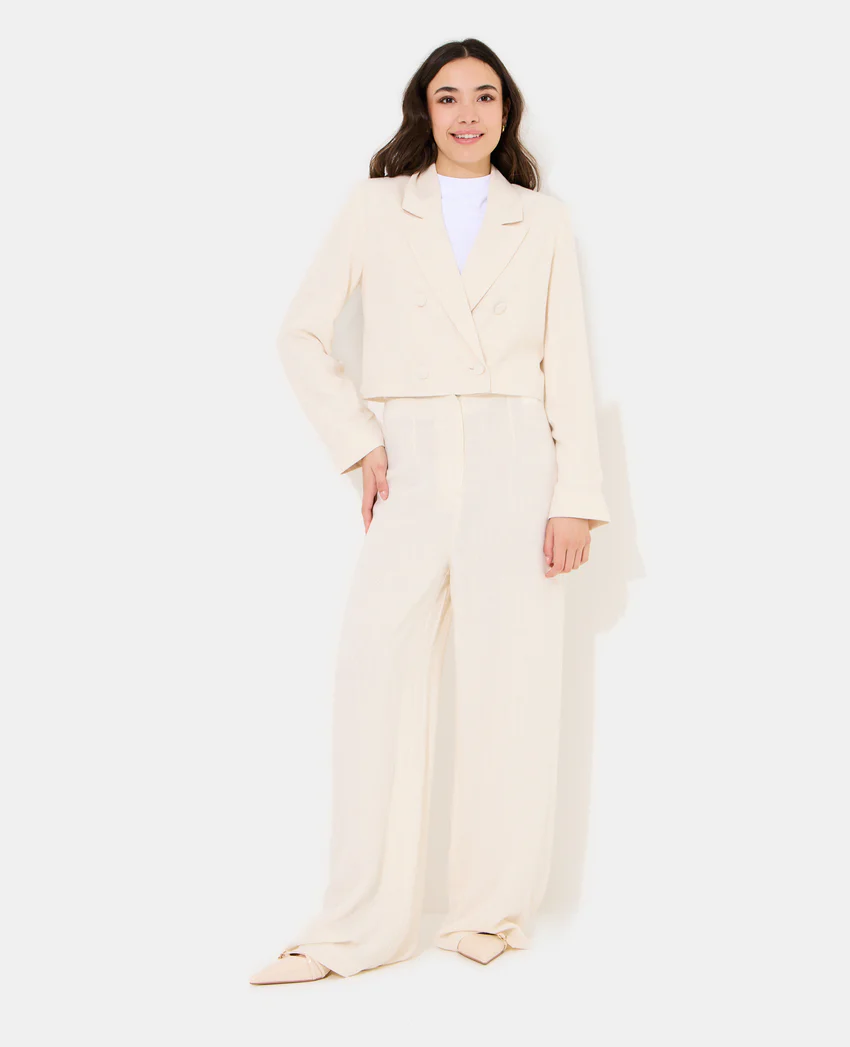 Pimkie Pantalon droit avec lin